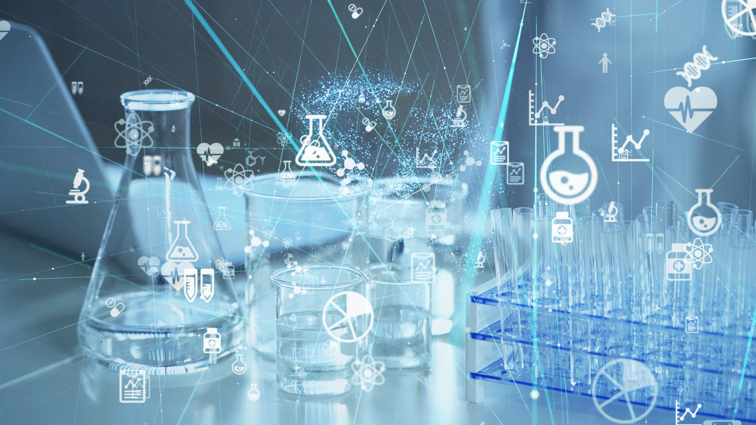 Research image Chemistry Experiment – Adobe Stock